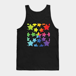 Stars 2 - Seamless Pattern Design Tank Top